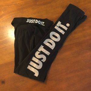 Black Nike Leggings - Large